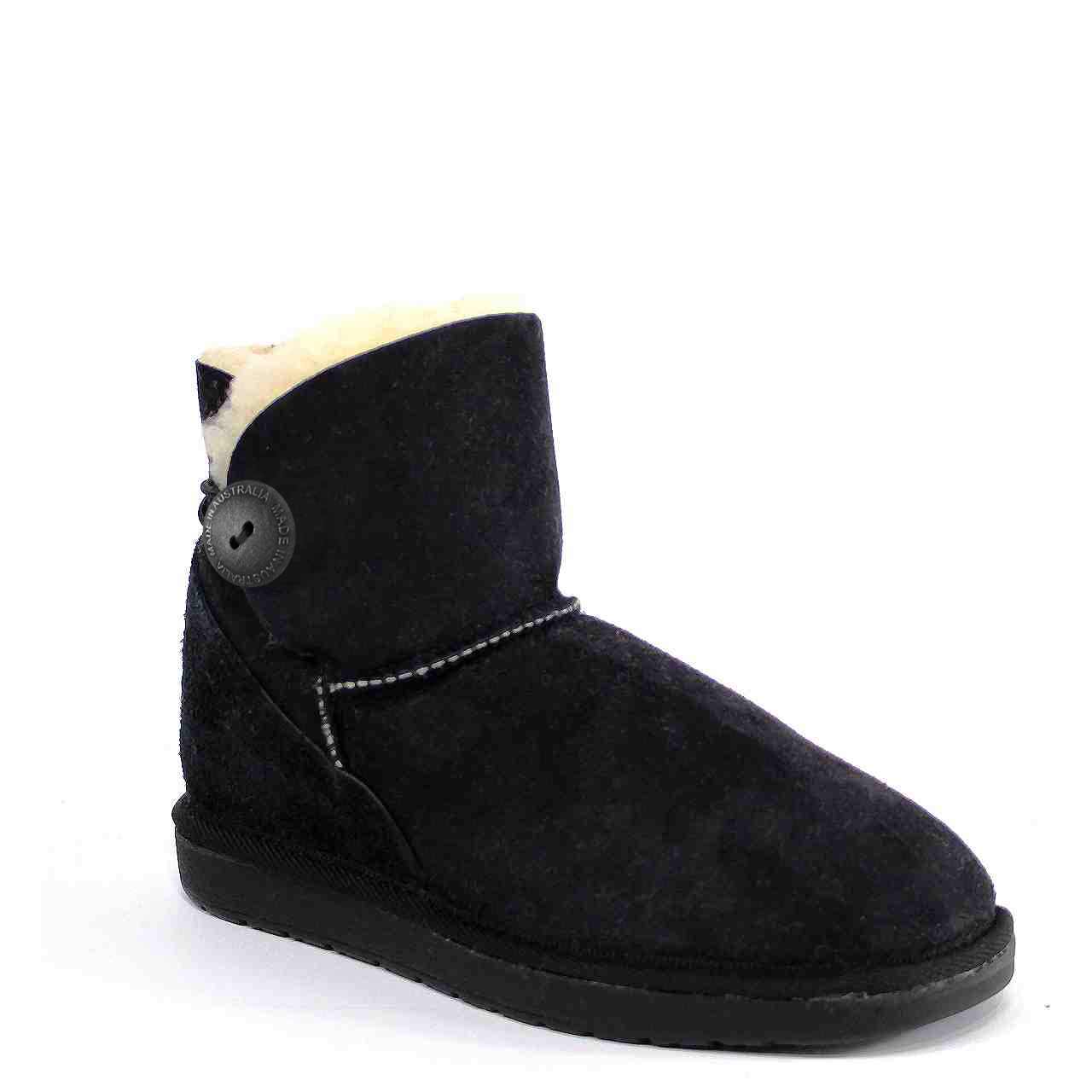 Brighton Mini Black - Sheepskinsdownunder