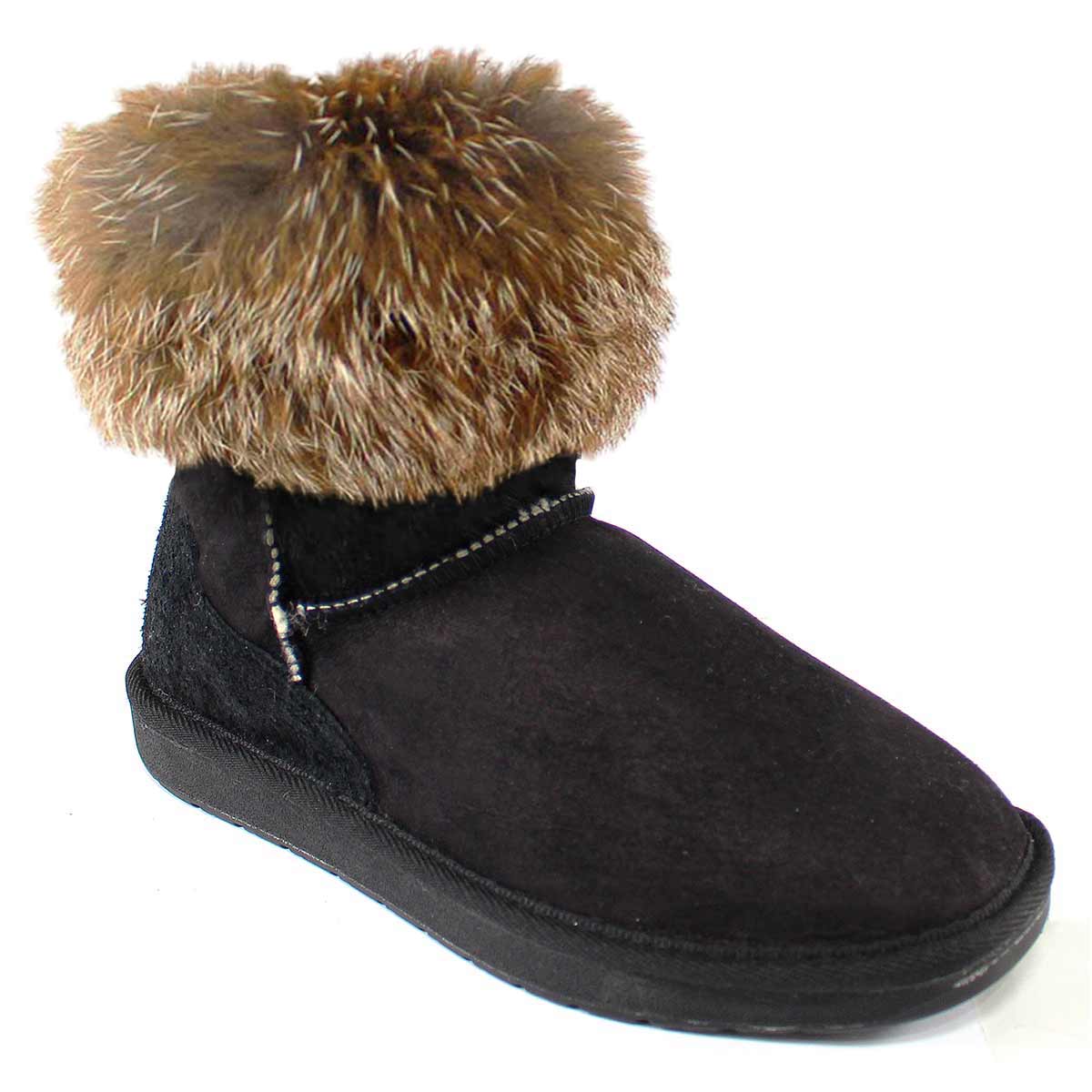 Mini Fox Black - Sheepskinsdownunder