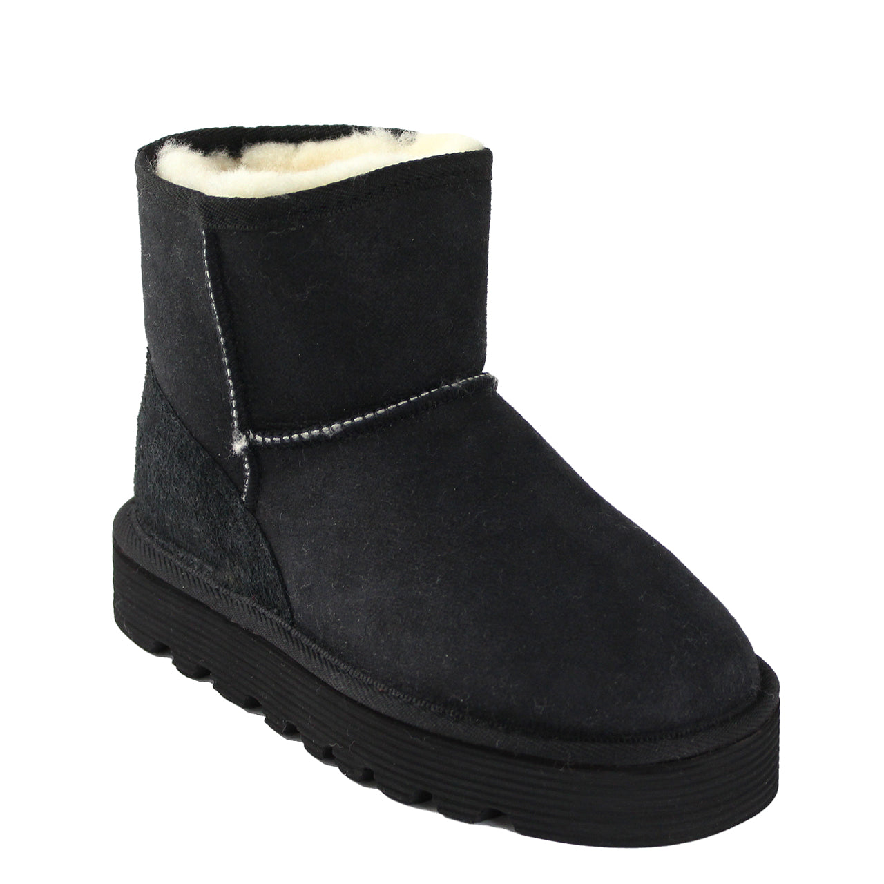 Platform Mini Black - Sheepskinsdownunder