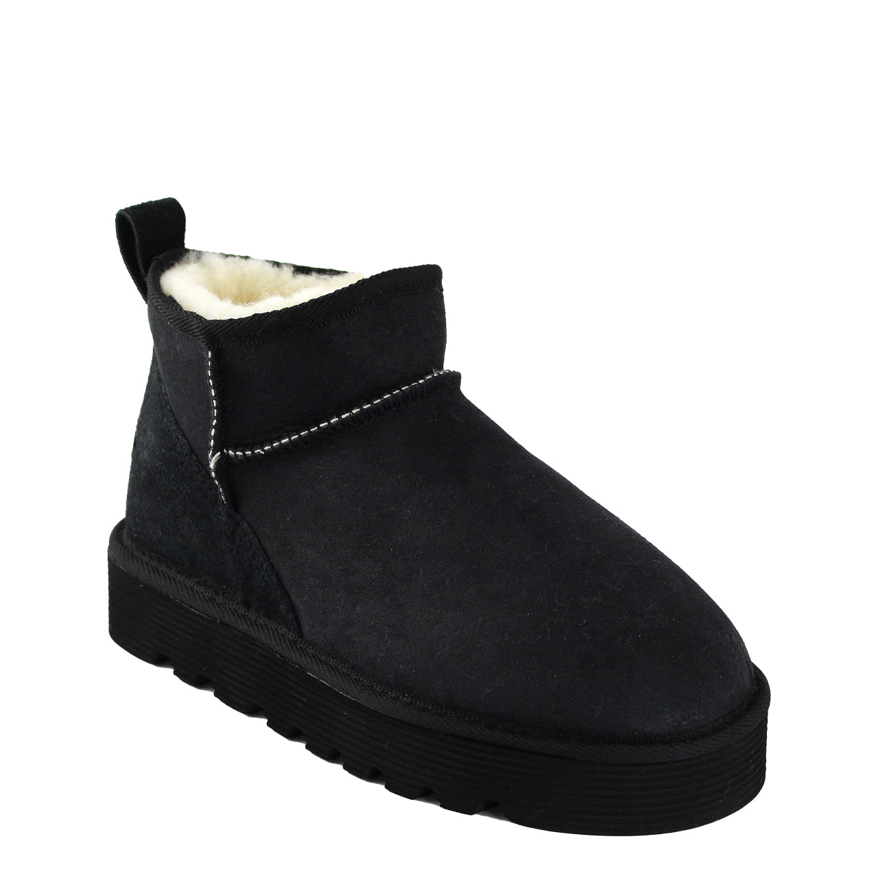 Platform Super Mini Black - Sheepskinsdownunder