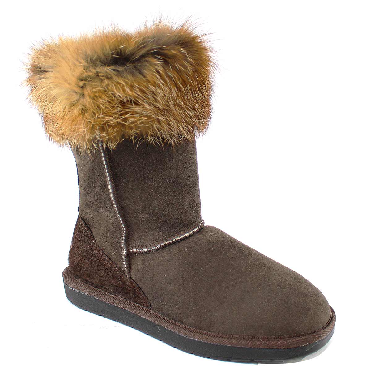Tidal 3/4 Fox Chocolate - Sheepskinsdownunder
