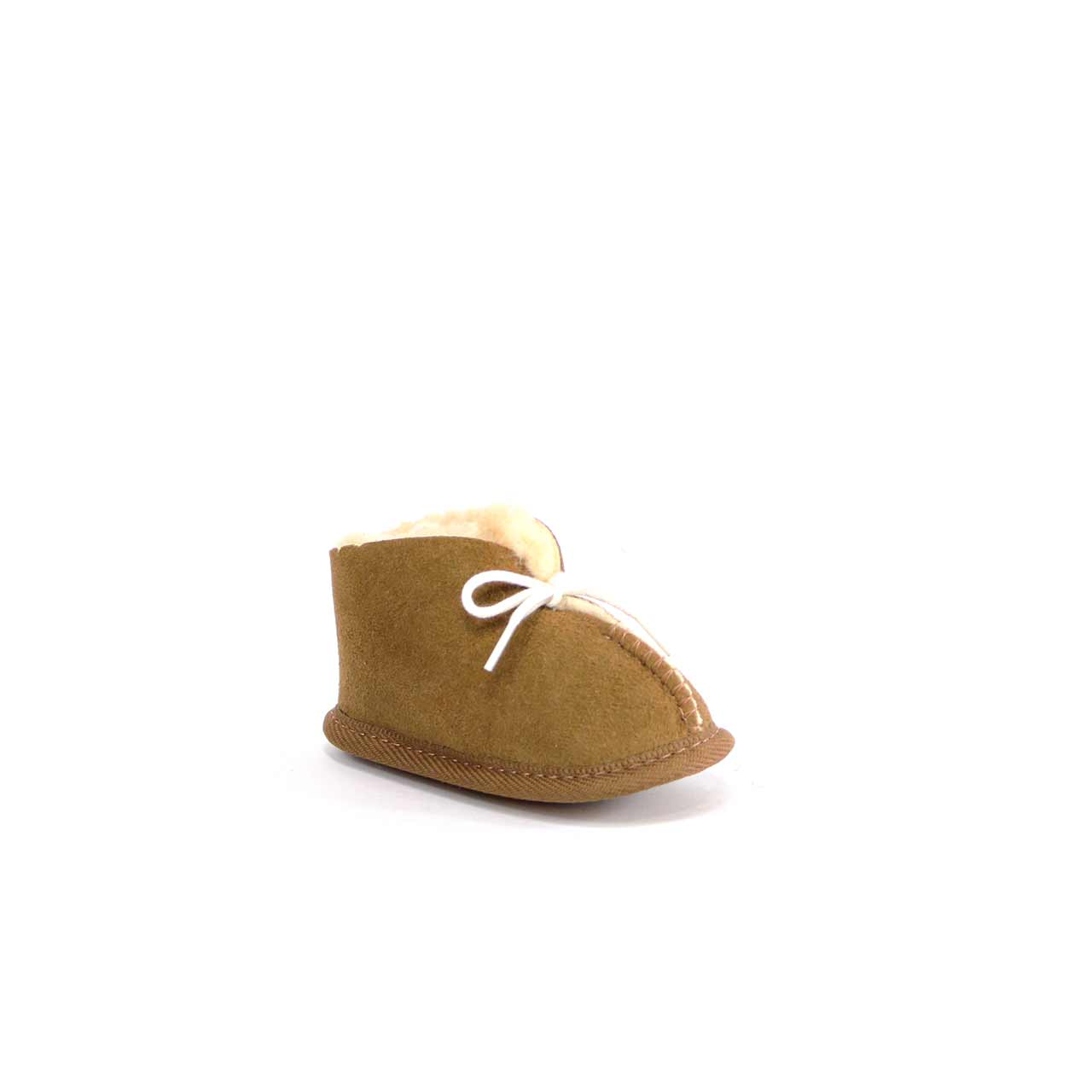 Baby Booties Chestnut - Sheepskinsdownunder