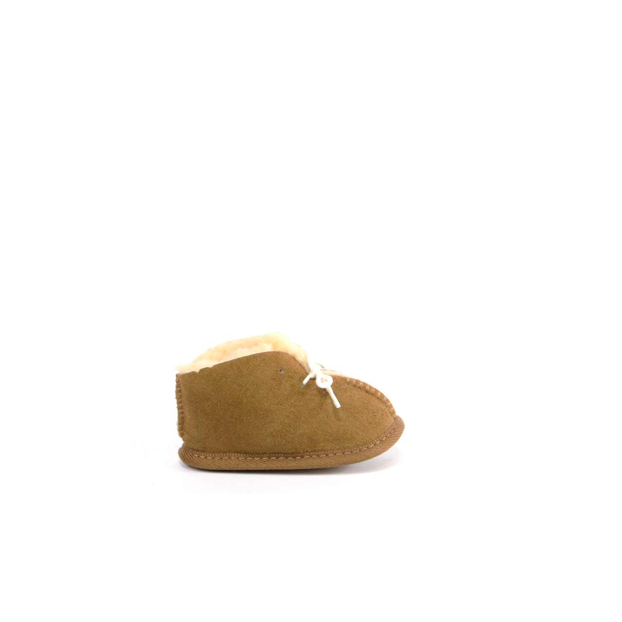 Baby Booties Chestnut - Sheepskinsdownunder